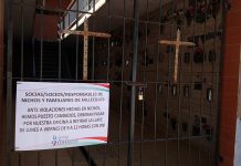 Cementerio: vandalismo en panteones de la Sociedad Italiana obliga a colocar candados