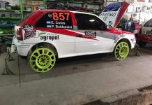 La dupla Cores-Capurro presentes en la vuelta del rally
