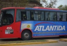 La empresa Atlántida cambió recorrido por la ciudad