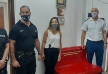 Inauguran Banco Rojo en la Unidad N° 5