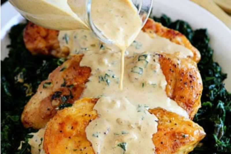 Receta 14 de diciembre - Supremas de pollo a la Florentina