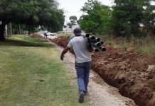El municipio continúa buscando mejorar la red de agua corriente