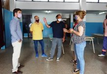 Realizan mejoras en establecimiento educativo ubicado en 101 y 16