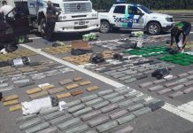 Incautaron cerca de 600 kilos de marihuana y cocaína tras operativo