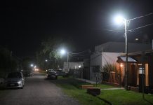 Seguridad: Colocan luminarias led en diferentes barriadas