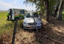 Mercedino sufre despiste en Ruta 5