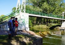 La limpieza del río ahora llega al Balneario del Parque