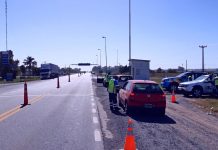 Operativo de Seguridad en Ruta Nacional 5