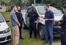 Reparan en los talleres del penal dos móviles policiales
