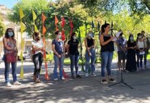 La plaza San Martín como epicentro del Día Internacional de la Mujer