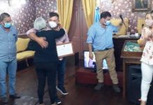 El HCD tuvo un reconocimiento hacia Martín Avalle