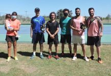 Sigue la actividad en las canchas recién inauguradas en el parque