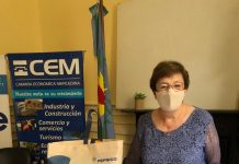 Thelma Battista de Mendiola recibió la distinción en la Cámara Económica