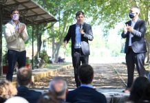 El gobernador profundizó diferencias en territorio donde el consenso es una prioridad