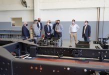 USTARROZ JUNTO A MINISTRO DE TRANSPORTE MARIO MEONI RECORRIERON LA PLANTA INDUSTRIAL AGRALE