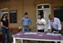 Ustarroz firmó convenio para construir plaza sensorial de primera infancia