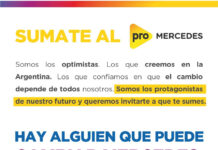 Referentes del PRO acompañaron a los mercedinos en este difícil momento