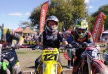 Juan Pablo Pira dijo presente en el provincial de Motocross