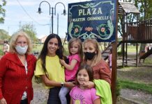 La plaza de La Trocha lleva el nombre de Martín Chiminelli