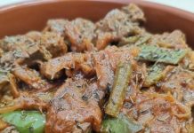 Hígado con hierbas aromáticas