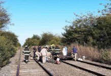 Suipacha: accidente ferroviario con dos heridos graves