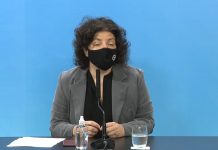 Vizzotti habló de “medidas localizadas, intensivas y transitorias” por tres semanas