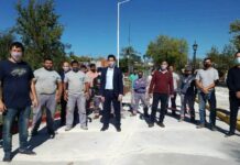 Inauguran obra de calle 15 con el orgullo de los trabajadores municipales