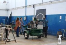 Desde la Escuela Industrial recuperan equipamiento municipal