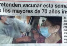 El rostro de la felicidad por la segunda dosis