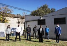 La ministra de Trabajo recorrió centro de formación profesional y entregó un subsidio