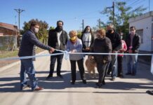 Habilitan tres cuadras pavimentadas en barrio Seminario