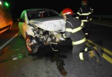 Accidente múltiple en Ruta 5