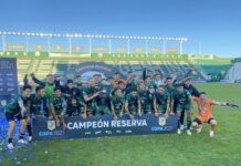 Mercedinos en la Reserva de Sarmiento campeón