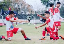Goles de Nicolás Dematei y Gonzalo Pérez