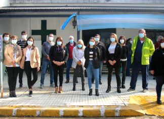 9 de julio con reconocimiento especial al personal de salud
