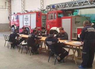 Capacitación de Bomberos