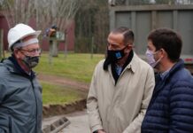 Recorrida de obra y más pavimento para los barrios de Mercedes