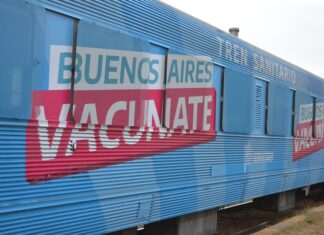 El Tren Sanitario pasó por General Rivas con gran éxito