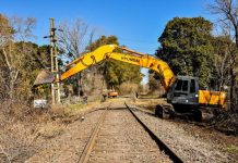 Obras para llevar servicios del Ferrocarril Sarmiento hasta Pehuajó