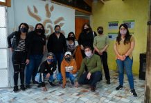 Levantan un SUM a través de la técnica de Bioconstrucción en barrio Peñaloza