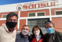 Precandidatos de la UCR en Juntos visitaron una empresa metalúrgica
