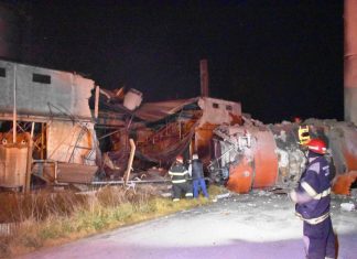 Estalló una caldera y fue una desgracia con suerte