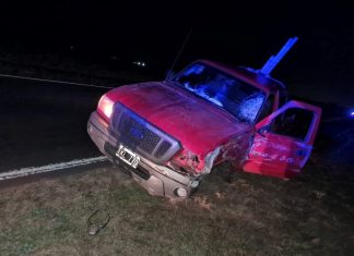 Violenta colisión sobre Ruta 5