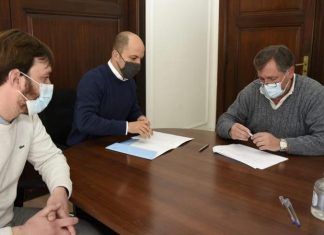 El intendente firmó un importante convenio para sumar infraestructura
