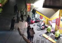 Accidentes sobre calle 12 culminan con lesionados y una persecución