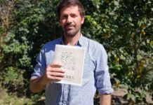 Fernando Lapolla publicó un libro sobre huertas