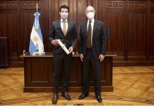 Importante distinción para abogado mercedino