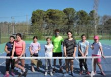 La escuela municipal de tenis continúa creciendo