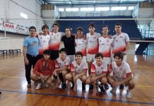 Equipos Femenino y Masculino de Vóley Sub 18 en Chivilcoy