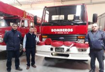 Magromer realizó una donación al Cuerpo de Bomberos de Mercedes